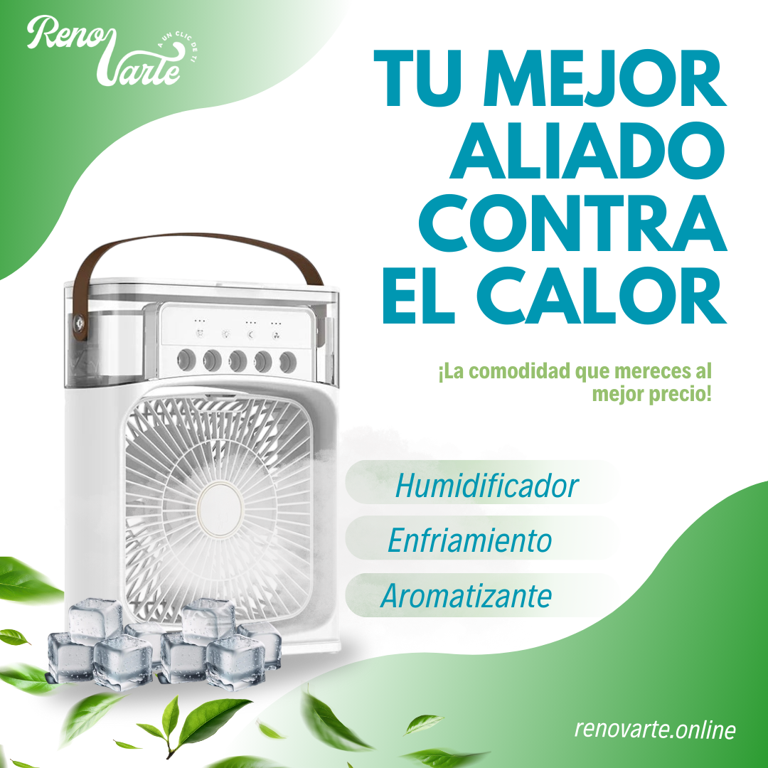 VENTILADOR PORTÁTIL 3 EN 1